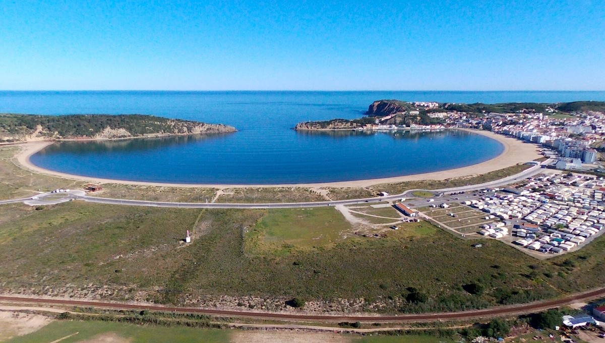 São Martinho do Porto vista aérea