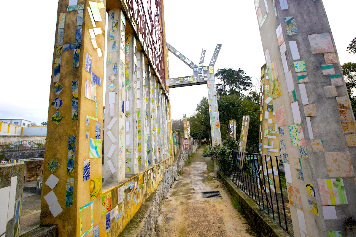 Jardim da Água Caldas da Rainha estructura