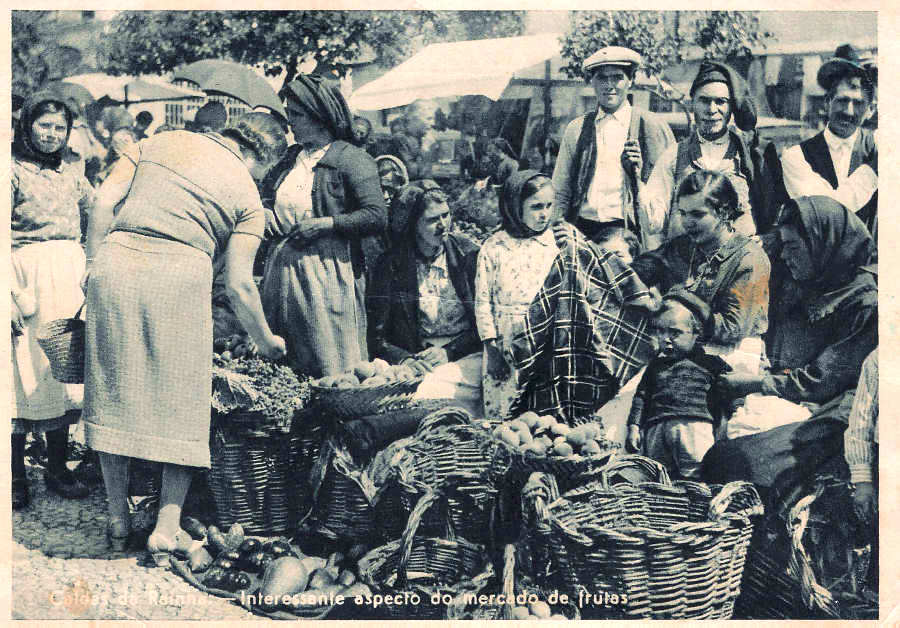 Mercado da Fruta CaldasRainha antiguo