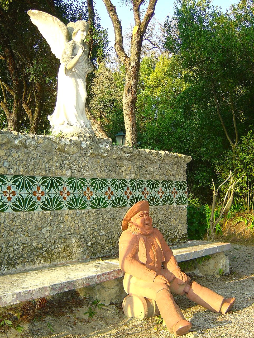 Estatuas jardín Museo de la cerámica Caldas