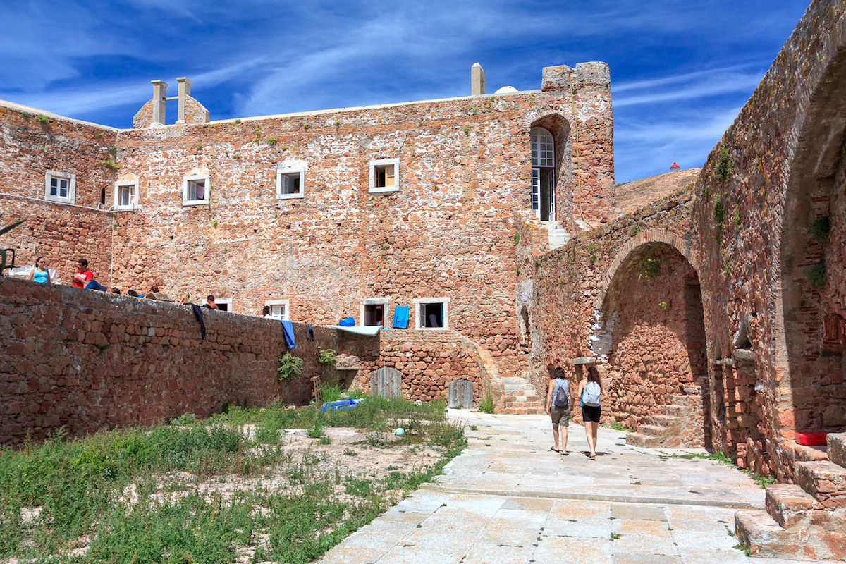 Interior Forte de São João Baptista Berlengas