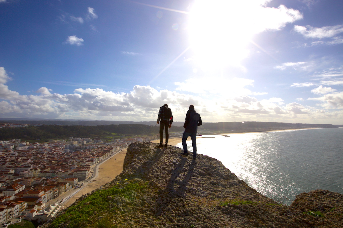 Mirador y leyenda de Nazaré