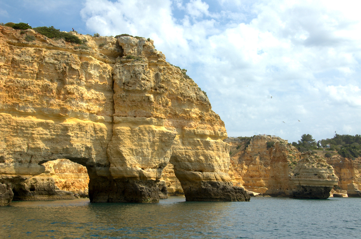 Roca caliza Cabo Carvoeiro