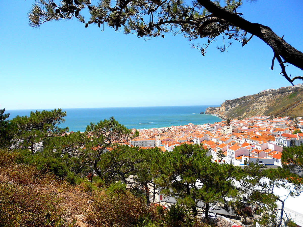Vistas Miradouro Monte Branco Nazaré