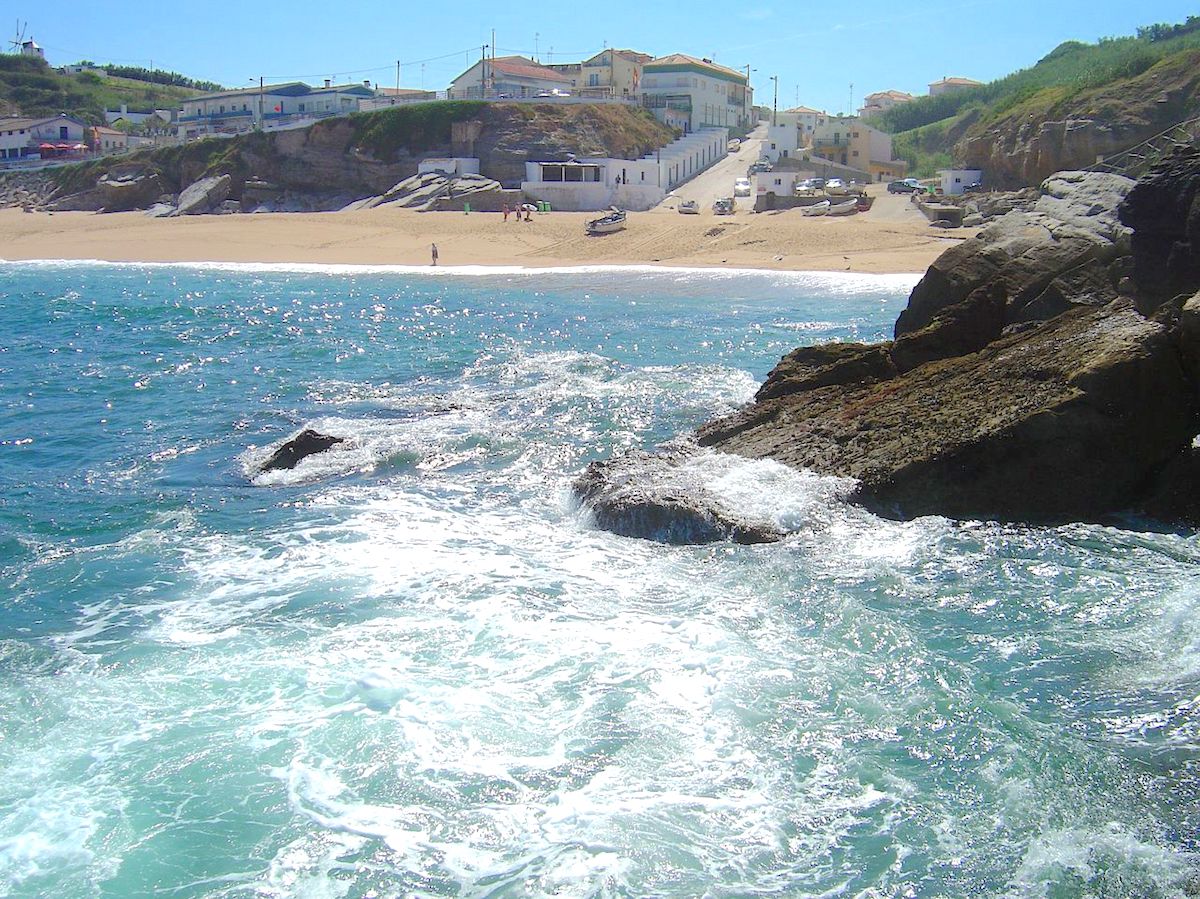 Aparcamientos playa Porto Dinheiro