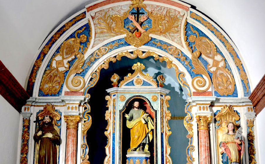 Interior  Iglesia de san José Atouguia Peniche