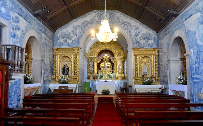 Altar mayor Iglesia de San Sebastián Peniche