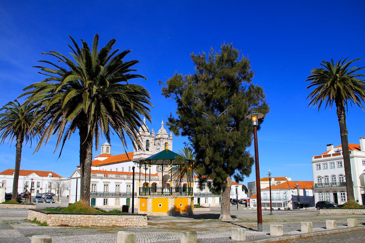 Localización Coreto de Nazaré