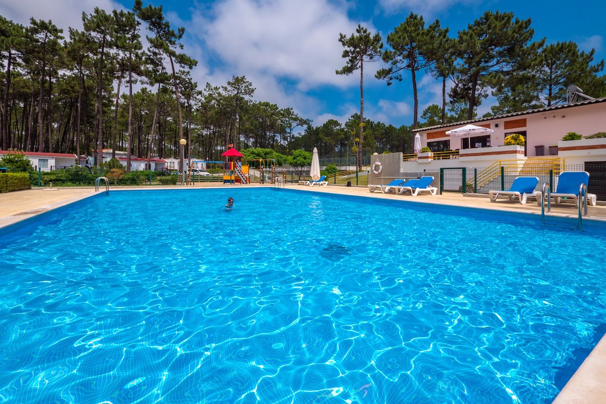 Parque de Campismo Orbitur Nazaré piscina